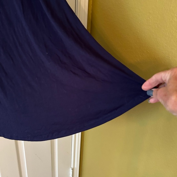 STITCH FIX NWT MIX by 41 Hawthorn from navy t shirt dress large swing - Picture 3 of 8